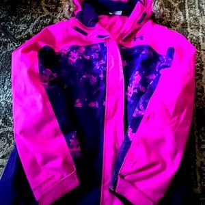 Girls size large under Armour winter jacket